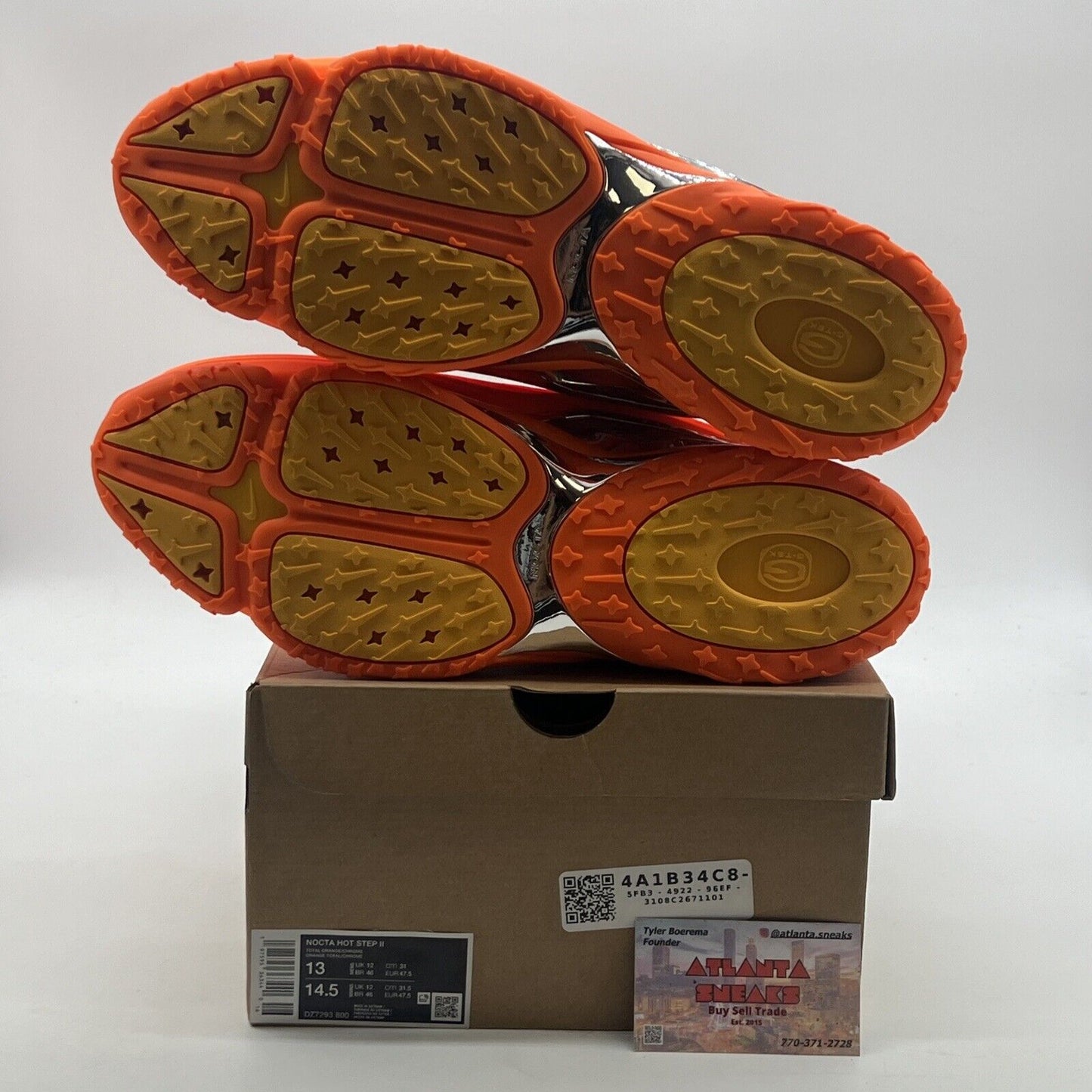 Size 13 - Nike NOCTA x Hot Step 2 Total Orange (DZ7293-800)