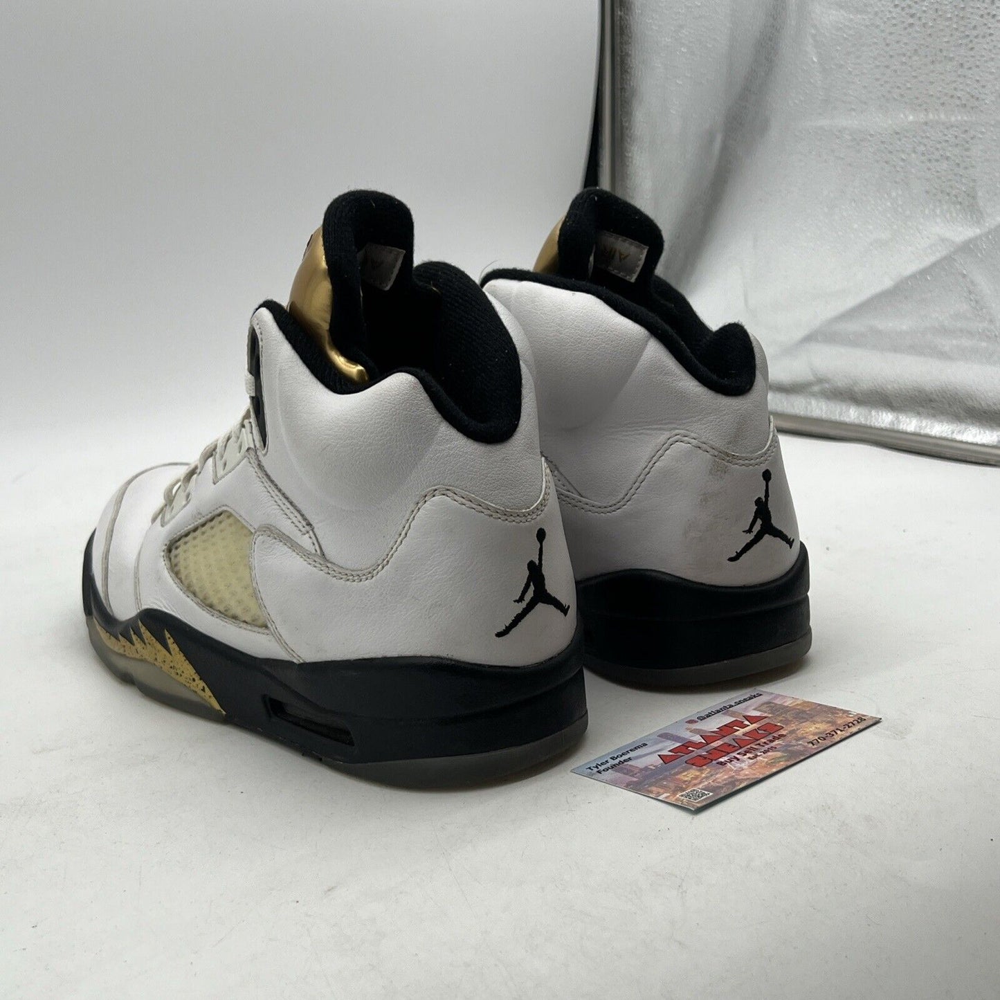 Size 8.5 - Air Jordan 5 Retro Olympic (136027-133)