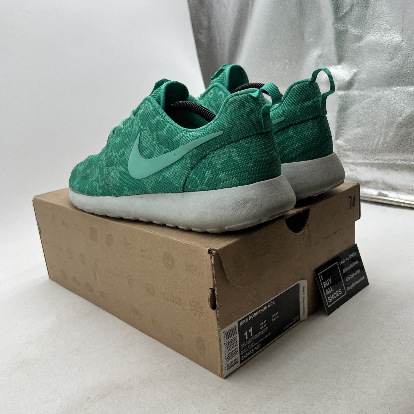 Size 11 - Nike Rosherun Gpx Blue (555445-330)