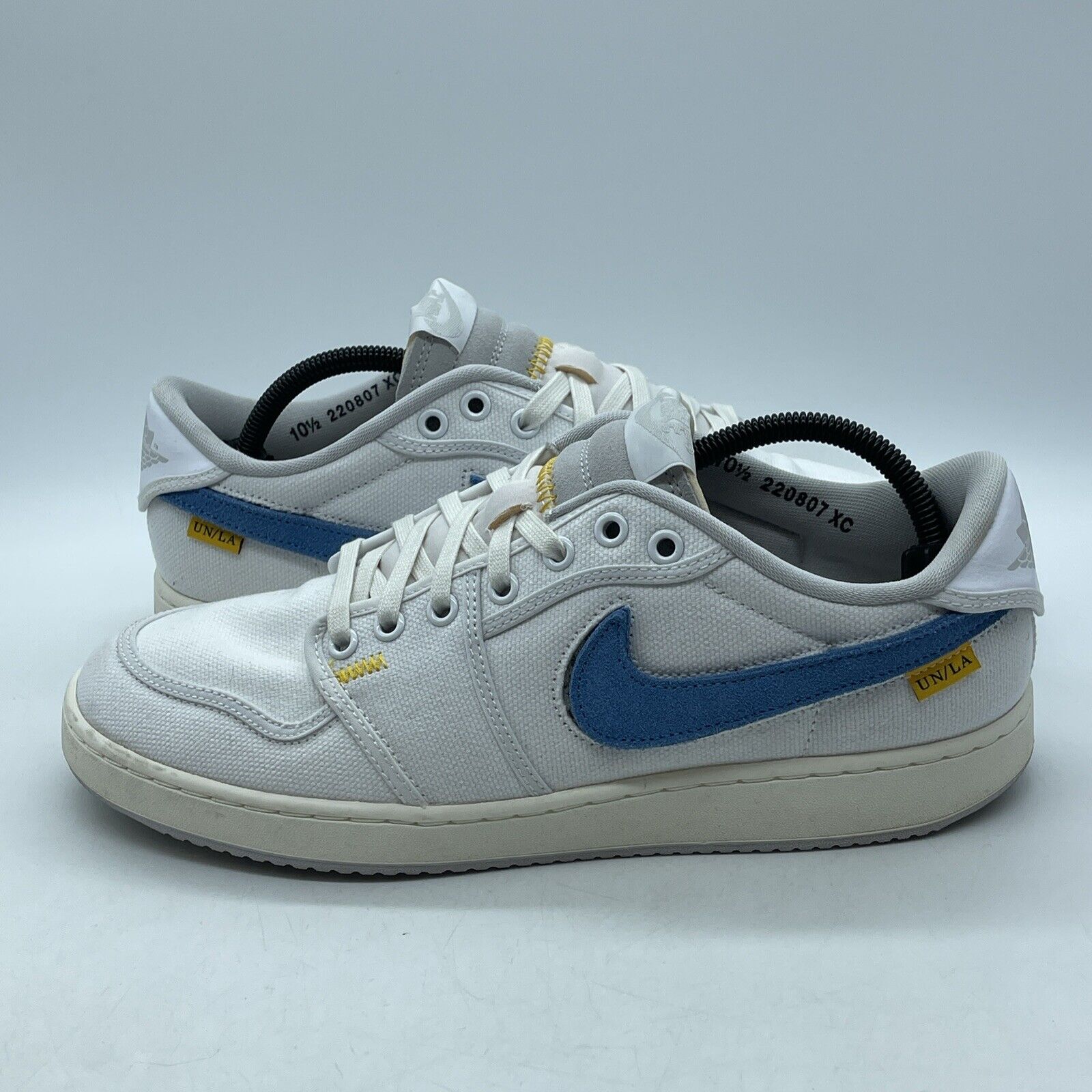 Size 10.5 - Jordan 1 KO x Union LA Low White Neutral Grey Suede (DO8912-101)