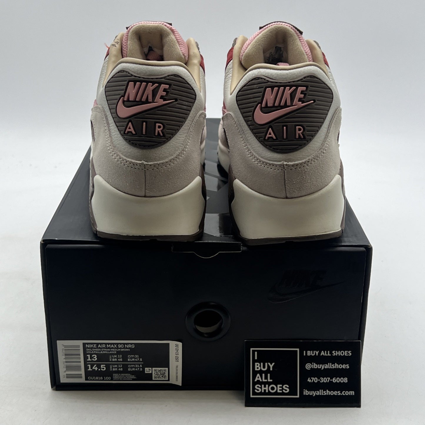 Size 13 - Nike DQM x Air Max 90 2021 Bacon (CU1816-100)