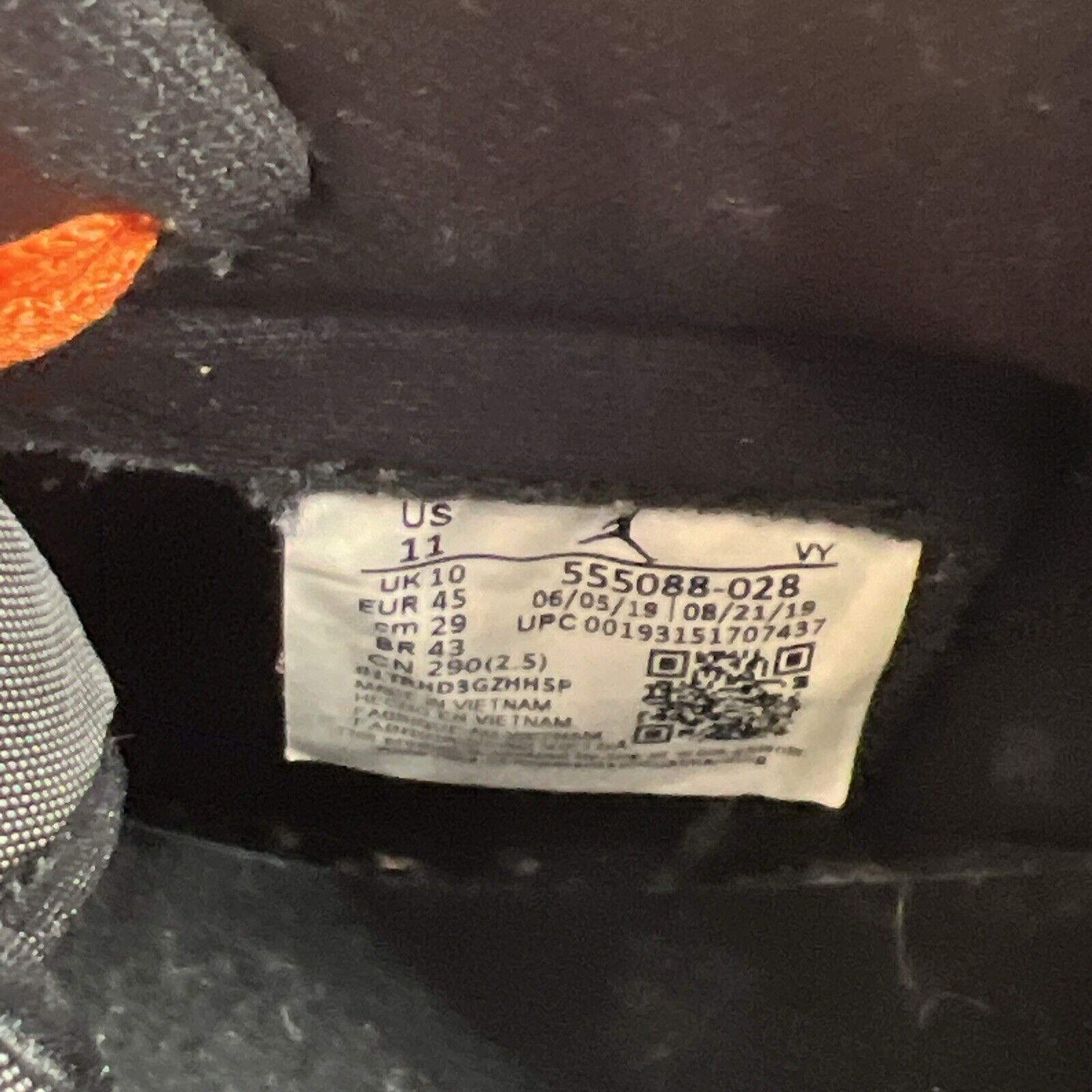 Size 11 - Jordan 1 Retro OG High Shattered Backboard 3.0 (555088-028)