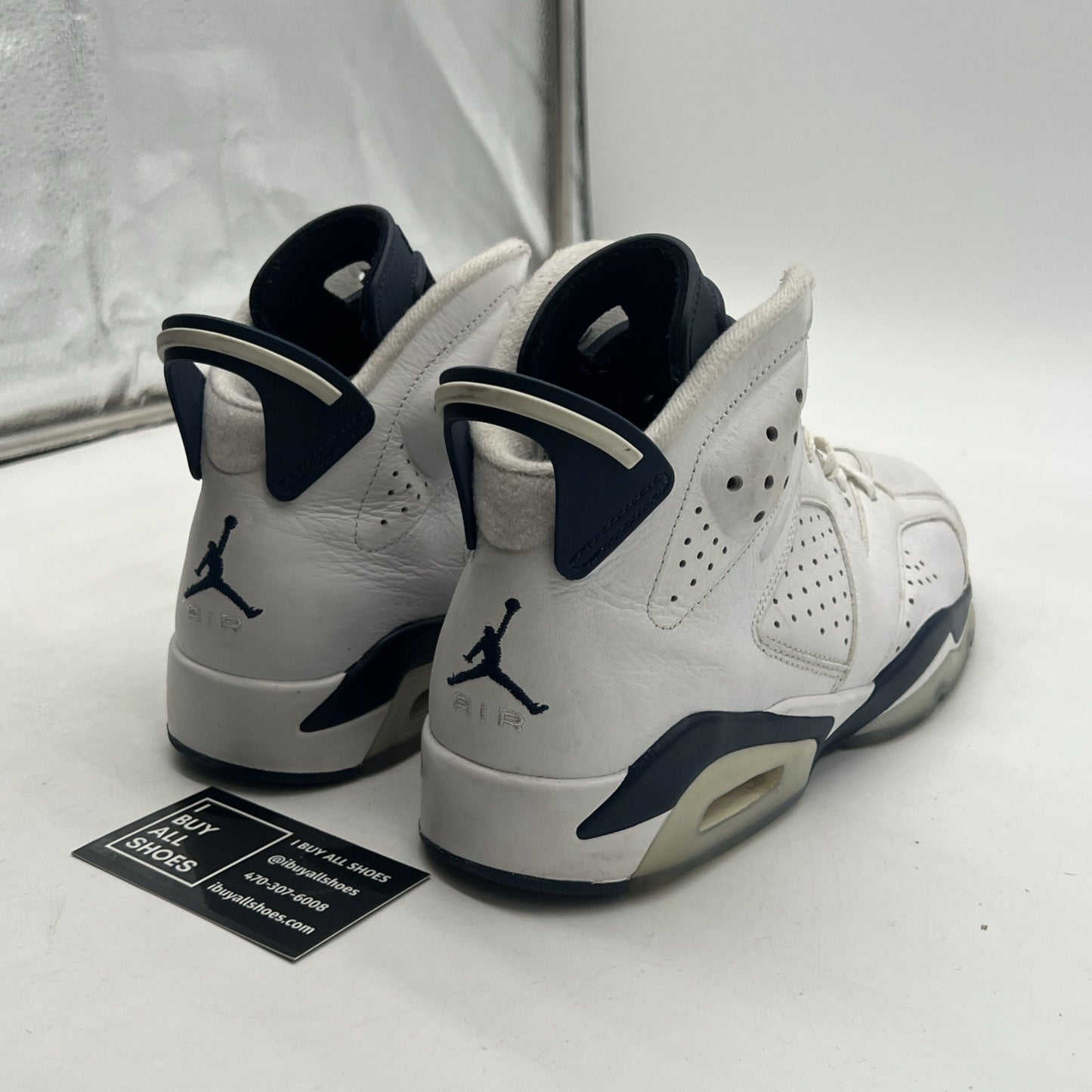 Size 8.5 - Air Jordan 6 Retro Midnight Navy (CT8529-141)
