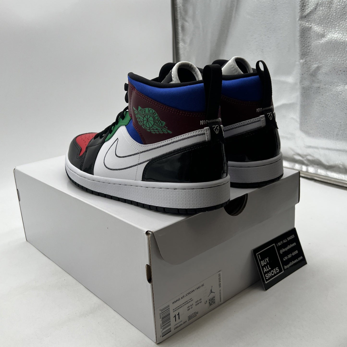 Size 11 - Air Jordan 1 SE Mid Multi-Color W (DB5454-001)