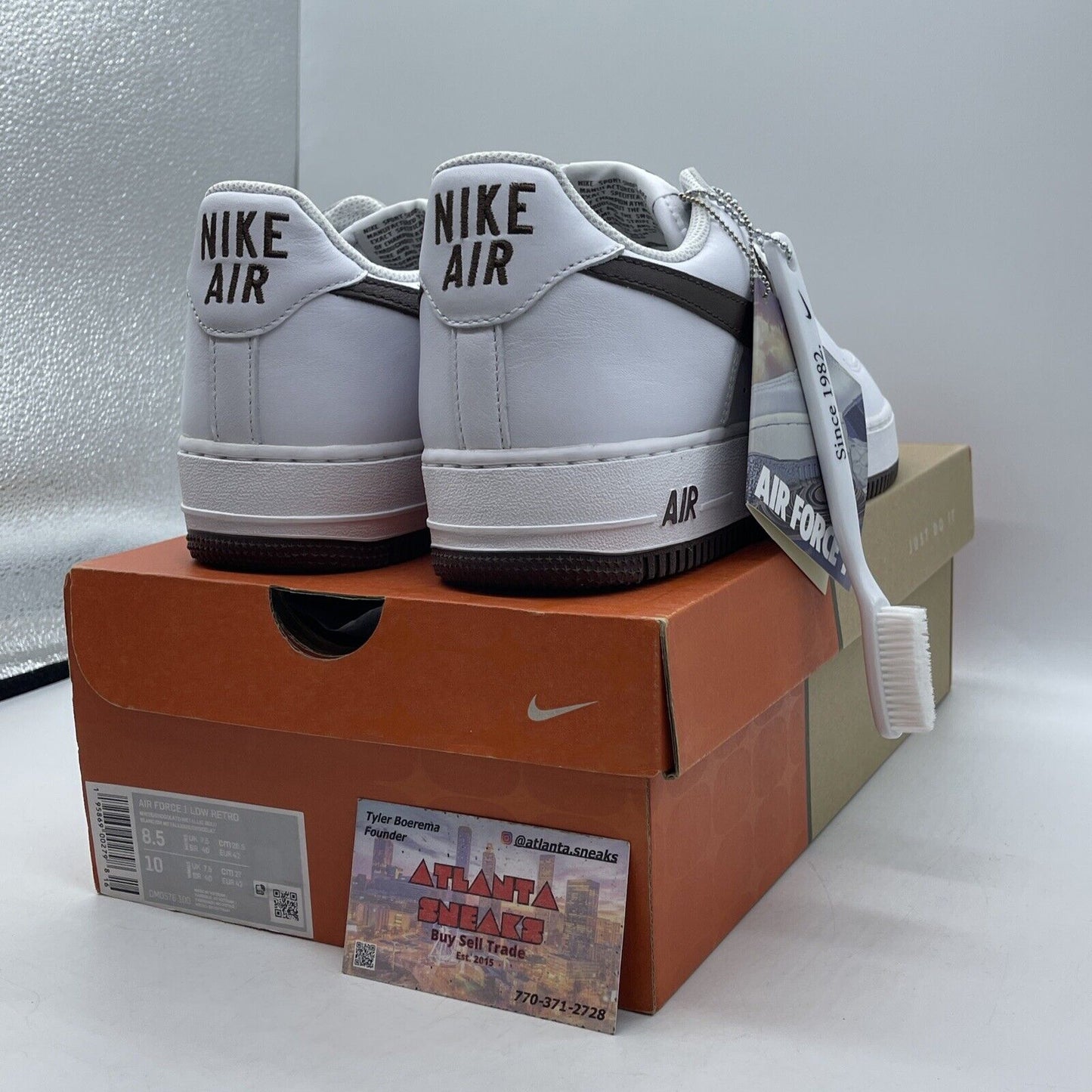 Size 8.5 - Nike Air Force 1 Low Color of the Month White Chocolate (DM0576-100)