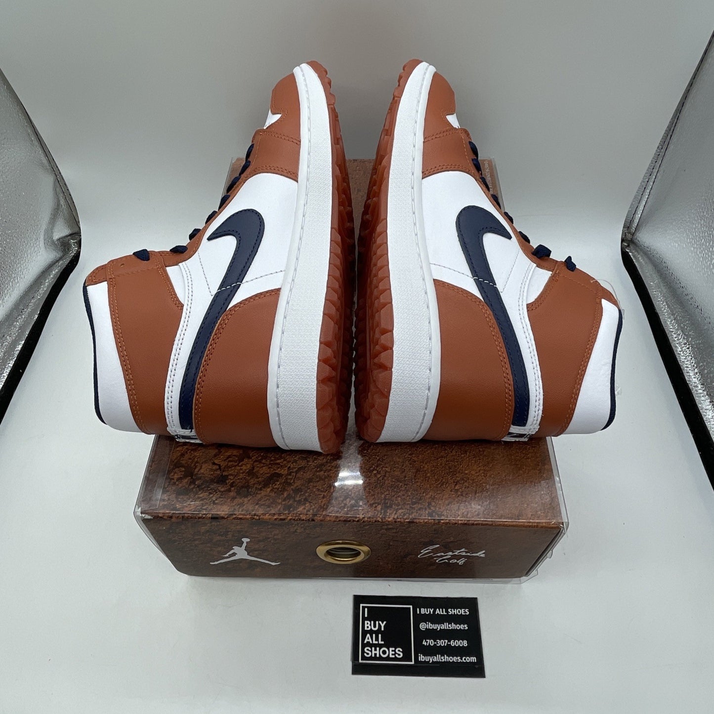 Size 10.5 - Eastside Golf x Air Jordan 1 Golf High Out the Mud (DZ4523-800)