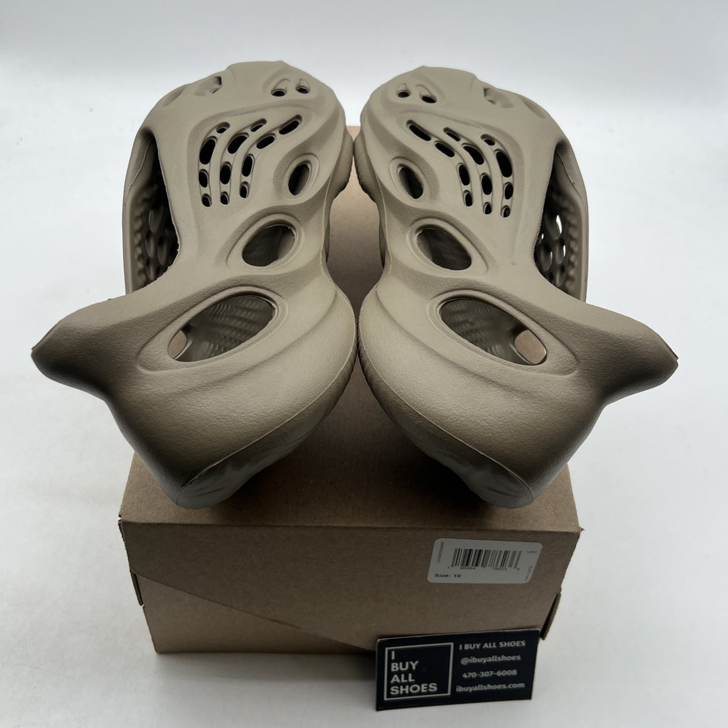 Size 10 - Adidas YEEZY Foam RNR "Stone Taupe" (ID4752)