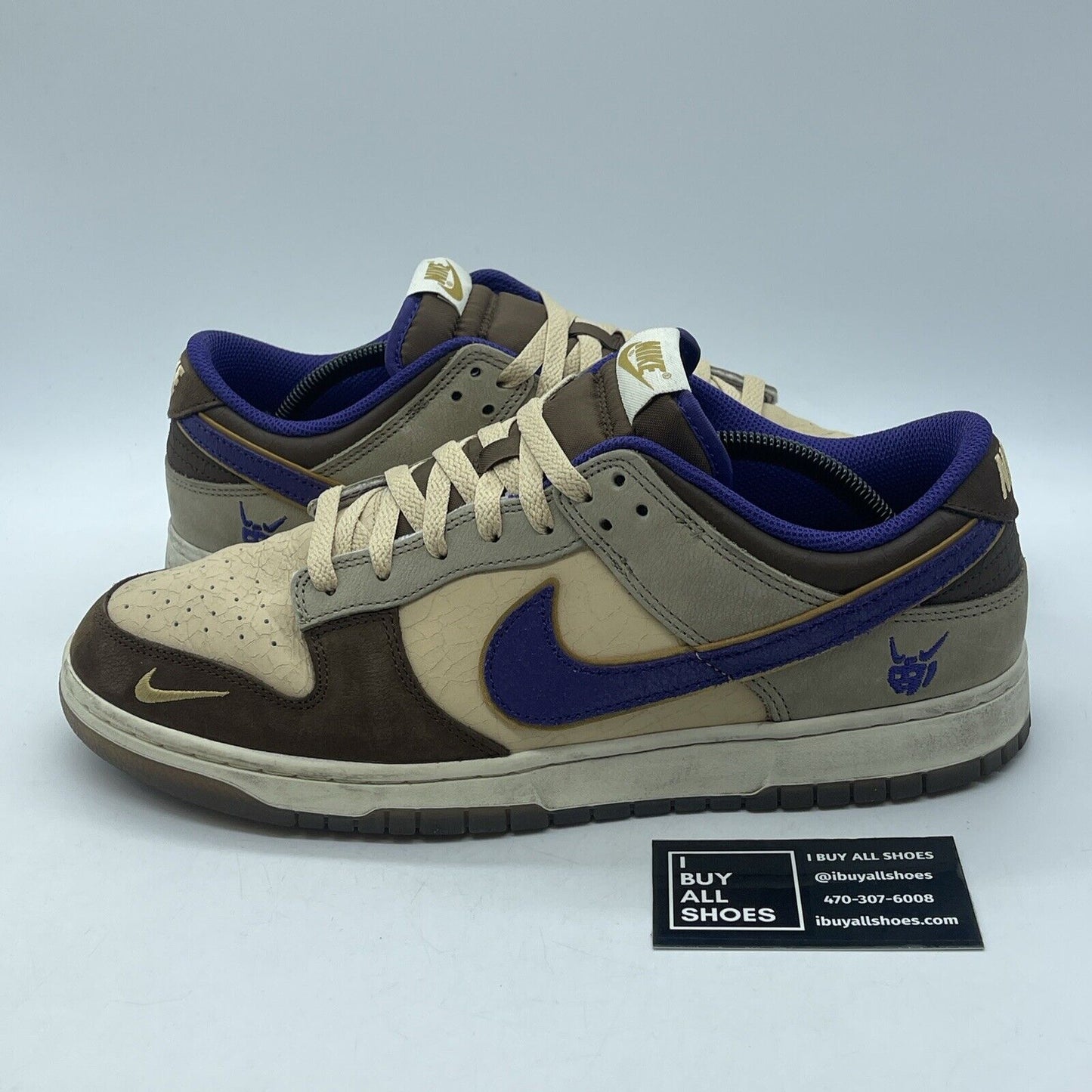 Size 12 - Nike Dunk Low Premium Setsubun Brown Suede Leather (DQ5009-268)