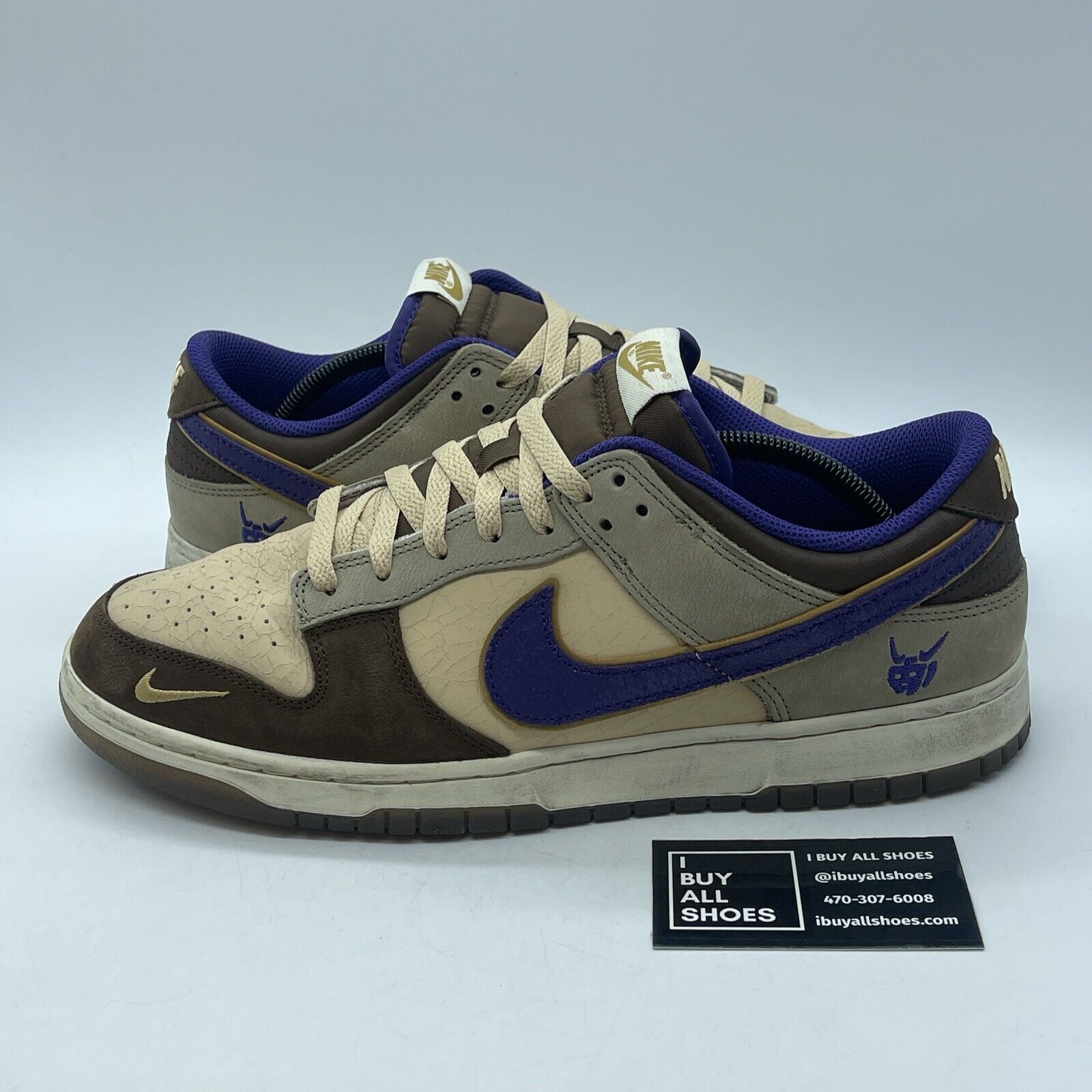 Size 12 - Nike Dunk Low Premium Setsubun Brown Suede Leather (DQ5009-268)