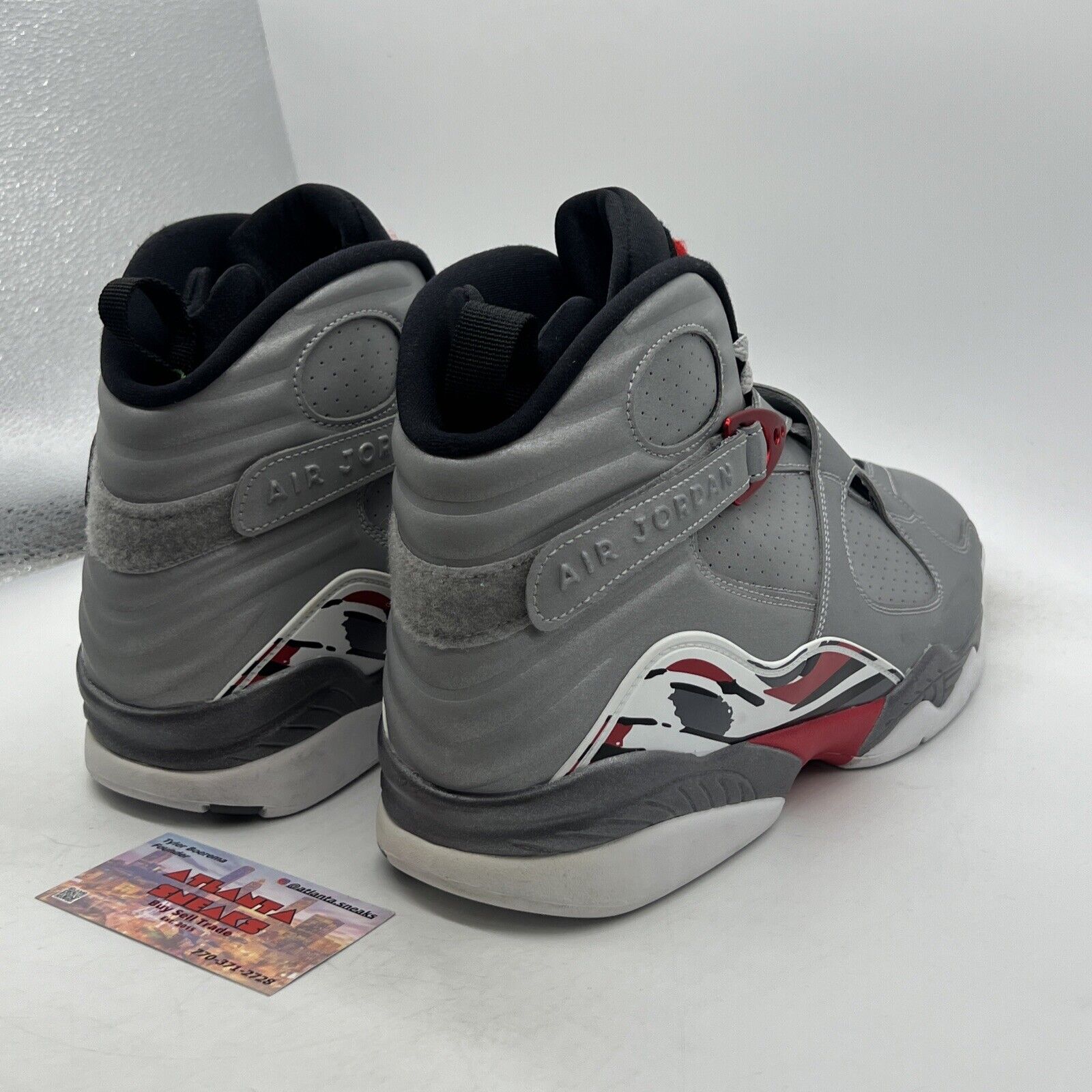 Size 14 - Air Jordan 8 Retro SP Reflections Of A Champion Silver (CI4073-001)