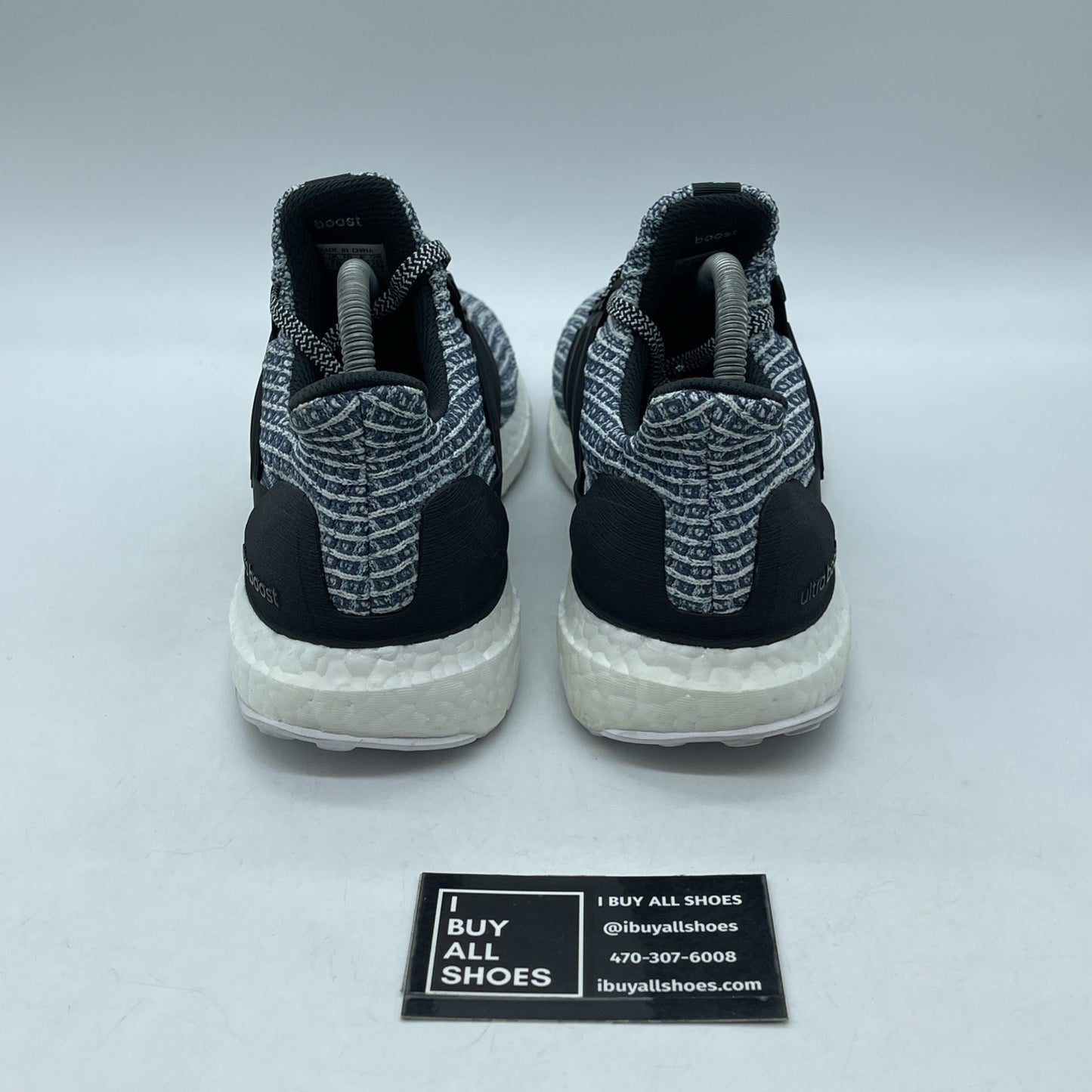 Size 8 - adidas Parley x UltraBoost 4.0 White Carbon Blue Suede (BC0248)