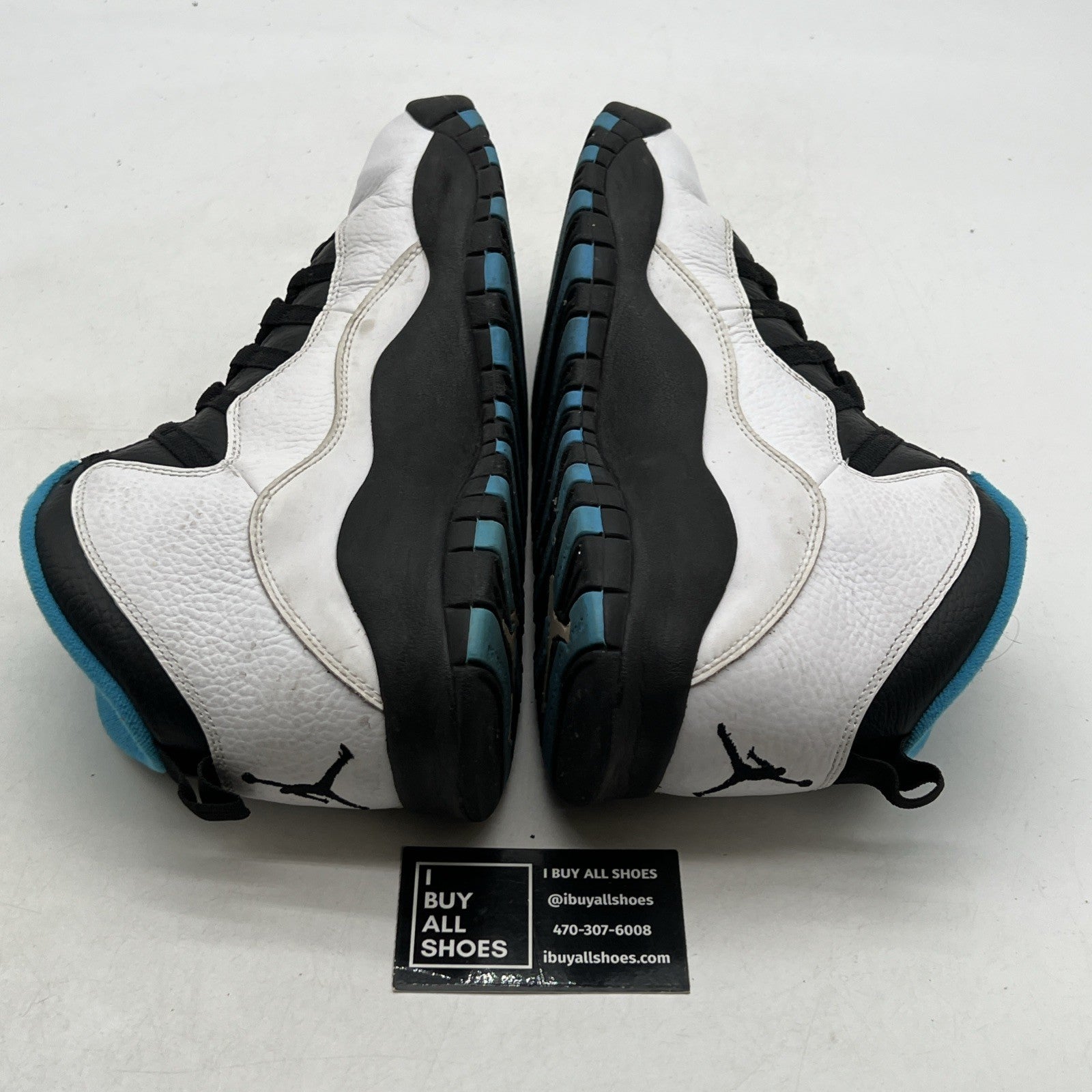 Size 10.5 - Air Jordan 10 Retro 2014 Powder Blue (310805-106)
