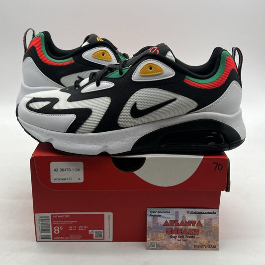 Size 8.5 - Nike Air Max 200 Rasta (AQ2568-101)