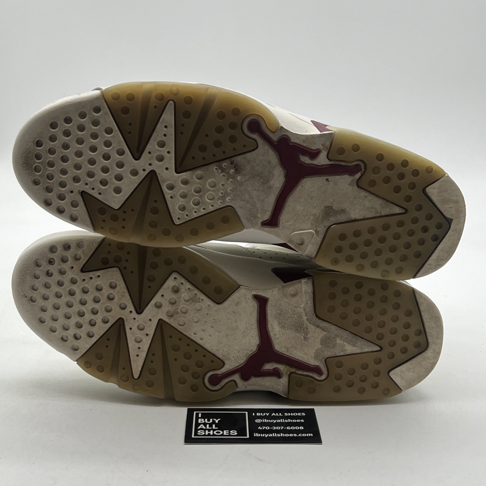 Size 11 - Air Jordan 6 Retro 2015 Maroon (384664-116)