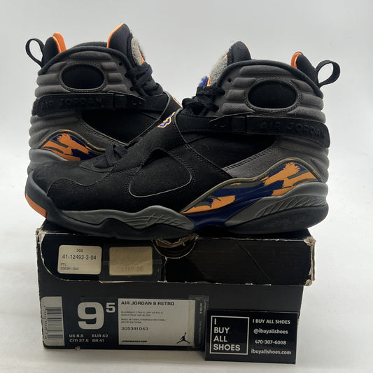 Size 9.5 - Air Jordan 8 Retro Phoenix Suns (305381-043)