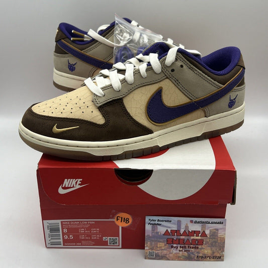 Size 8 - Nike Dunk Low Premium Setsubun Purple Brown Brand New Og All Violet