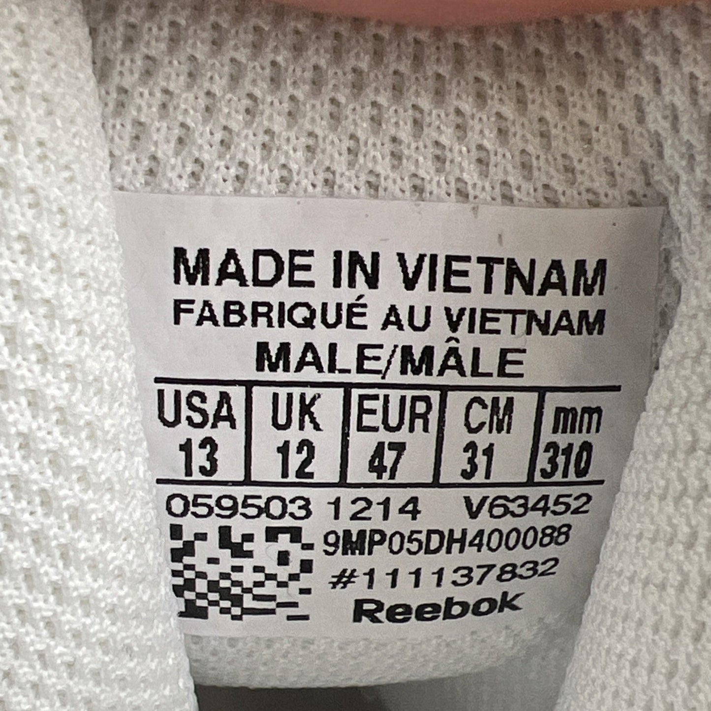 Size 13 -Reebok Sneakersnstuff x Packer Shoes x Kamikaze 2 Mid Token 38 (V63452)