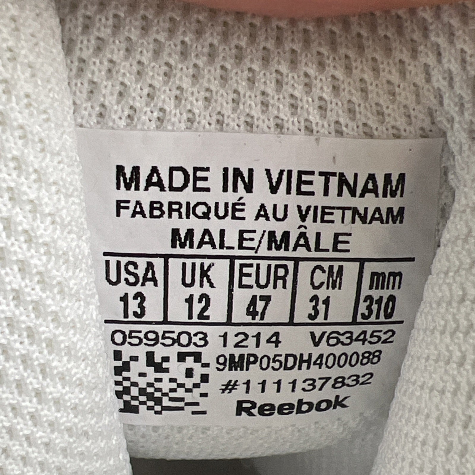 Size 13 -Reebok Sneakersnstuff x Packer Shoes x Kamikaze 2 Mid Token 38 (V63452)
