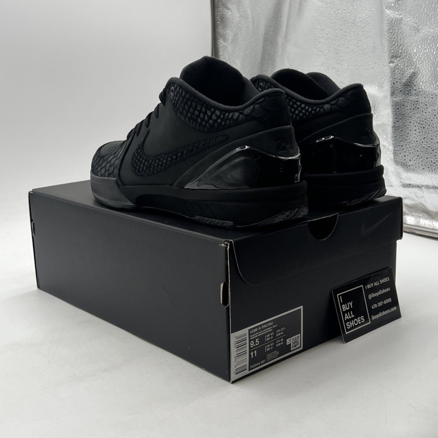 Size 9.5 - Nike Zoom Kobe 4 Protro Gift of Mamba (FQ3544-001)