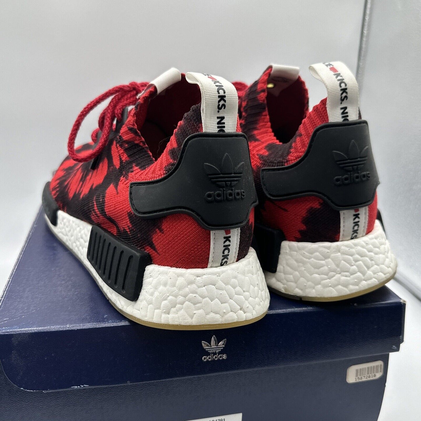 Size 12 - adidas NMD Runner Primeknit x Nice Kicks Red White 2016