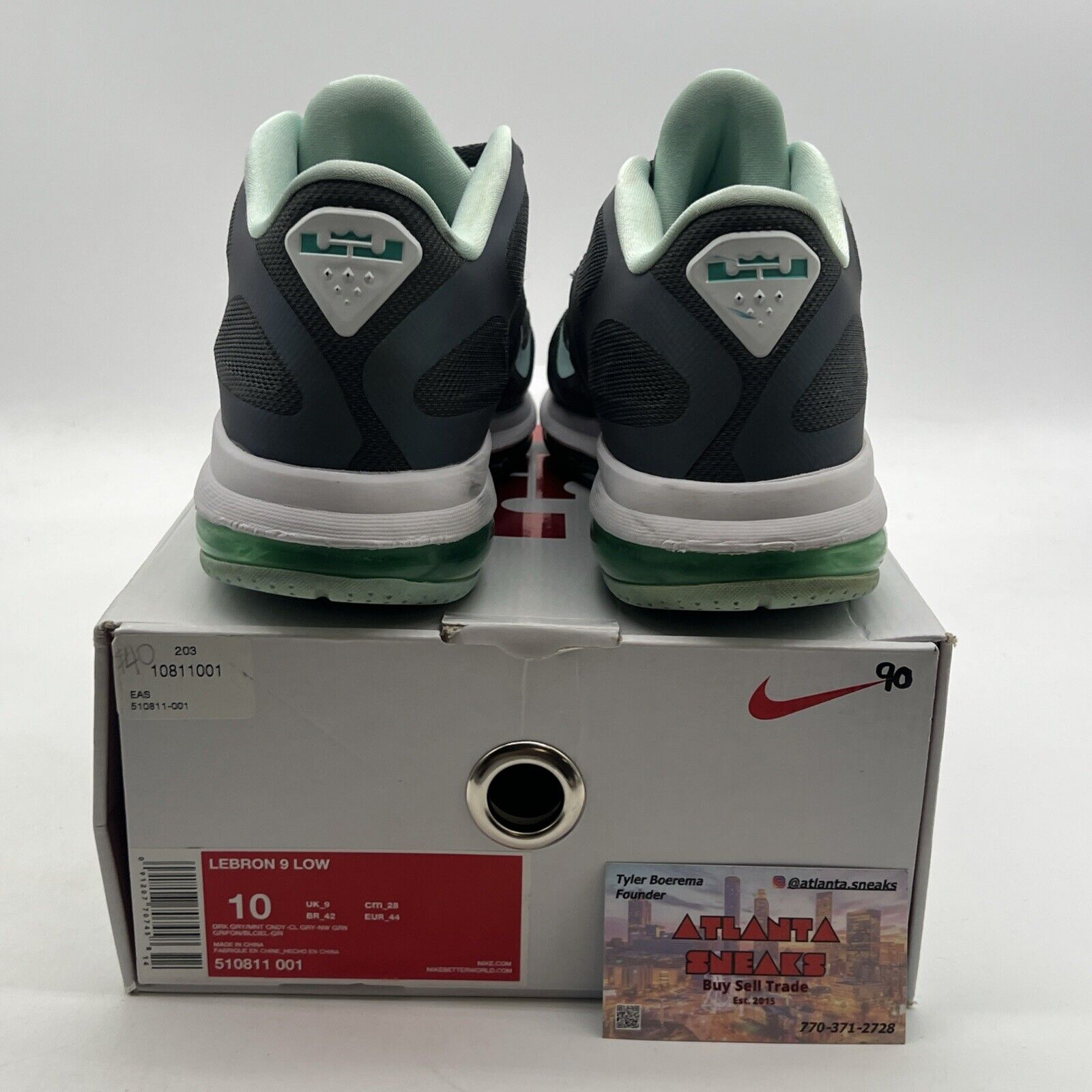 Size 10 - Nike LeBron 9 Low Easter (510811-001)