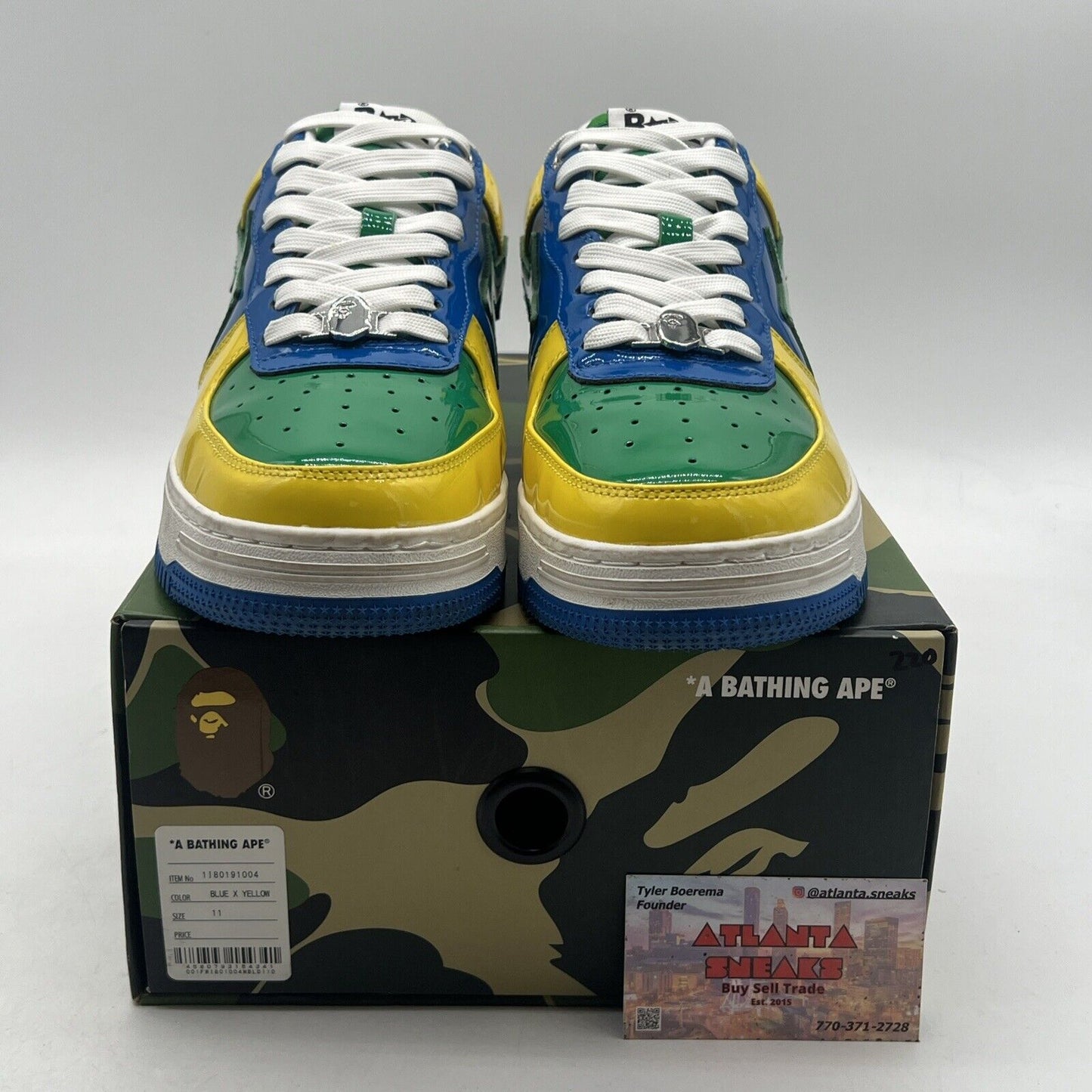 Size 11 - A Bathing Ape Bape Sta Brazil (1I80191004)