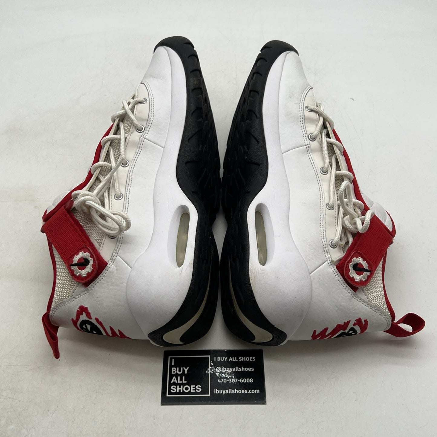 Size 13 - Nike Air Shake Ndestrukt Retro 2017 Bulls (880869-100)
