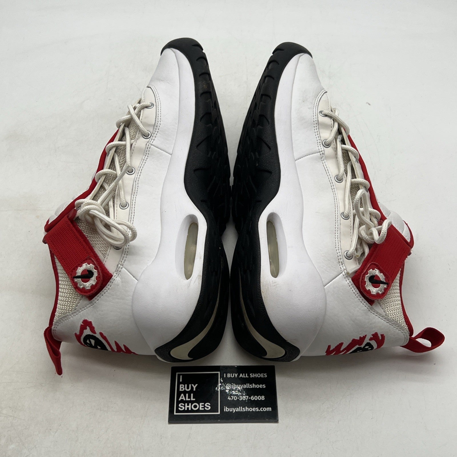 Size 13 - Nike Air Shake Ndestrukt Retro 2017 Bulls (880869-100)