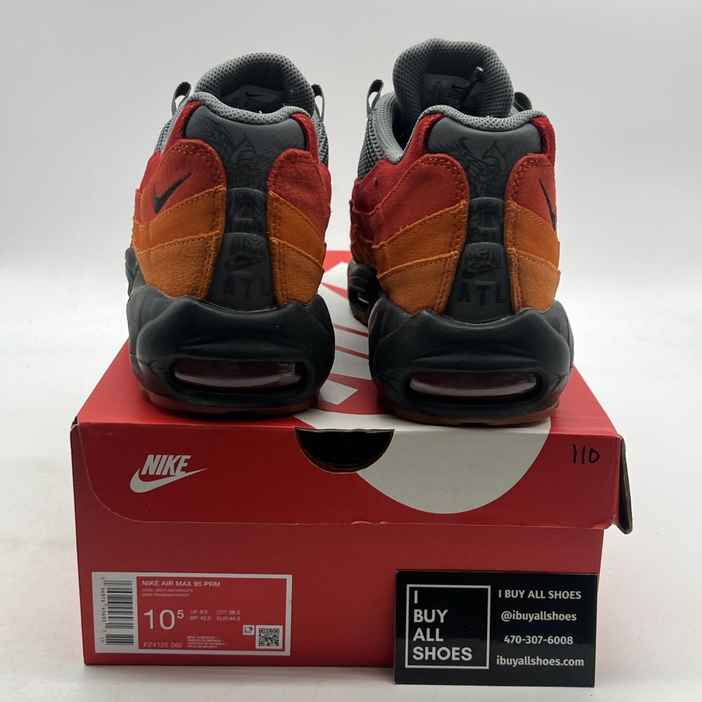 Size 10.5 - Nike Air Max 95 Premium Atlanta (FZ4125-060)