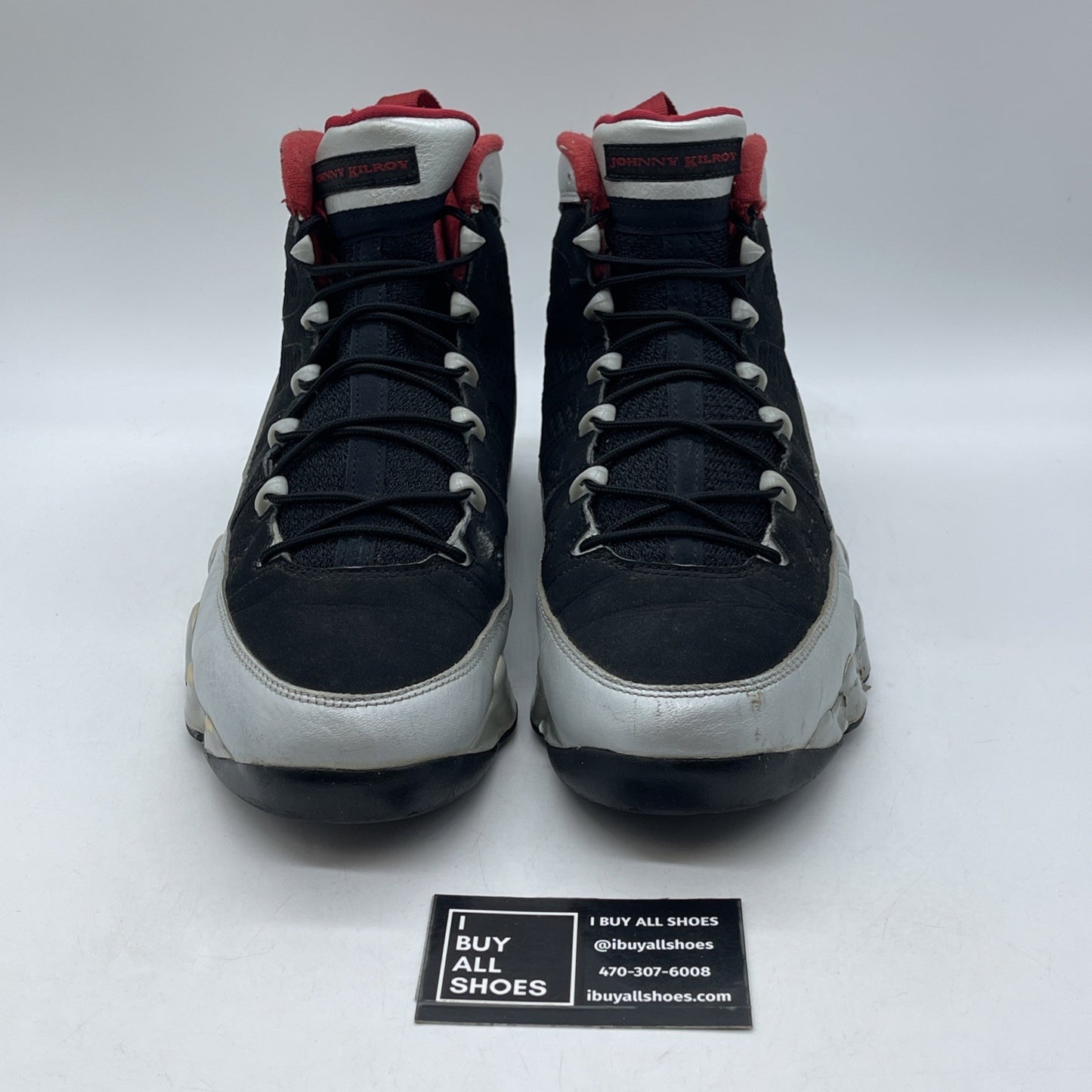 Size 11 - Air Jordan 9 Retro Johnny Kilroy Grey Black Suede (302370-012)