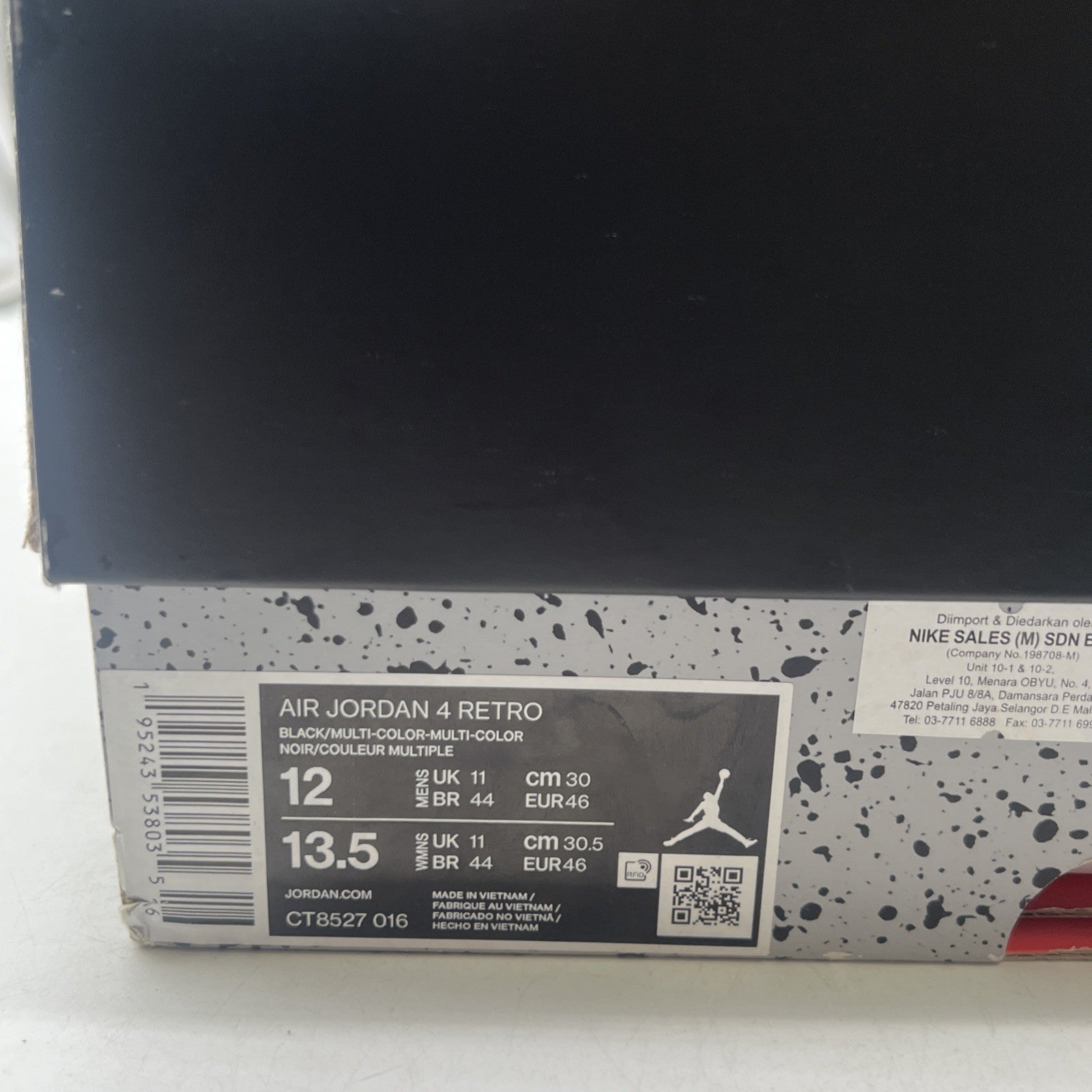 Size 12 - Air Jordan 4 Retro Mid Red Thunder (CT8527-016)