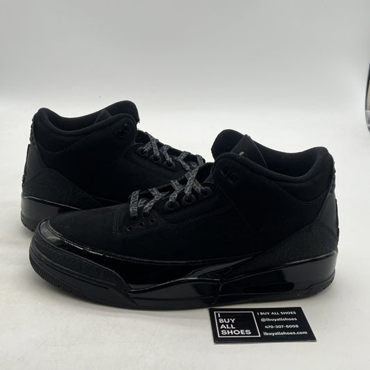 Size 12 - Air Jordan 3 Retro 2025 Black Cat (CT8532-001)