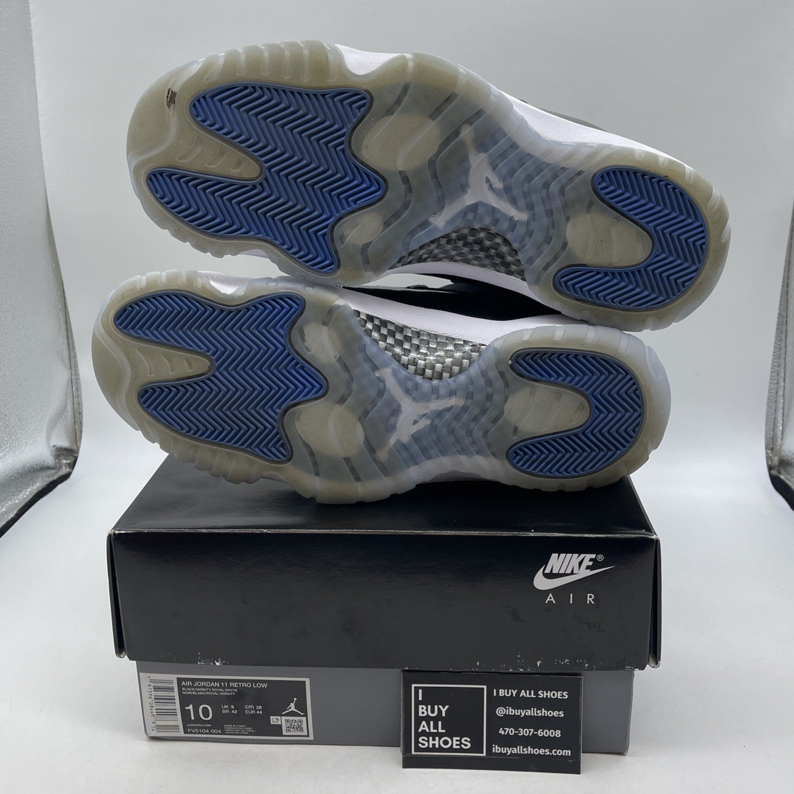 Size 10 - Air Jordan 11 Retro Low Space Jam (FV5104-004)