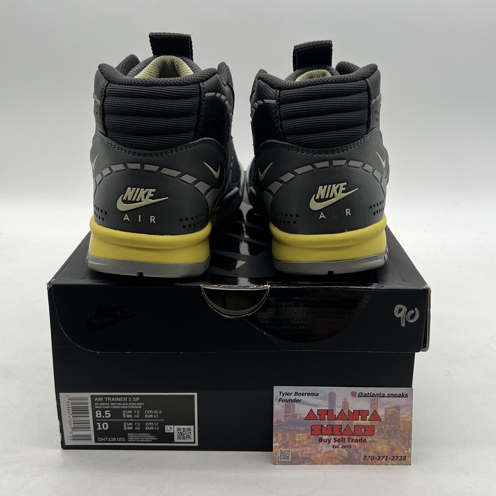 Size 8.5 - Nike Air Trainer 1 Utility Dark Smoke Grey (DH7338-001)