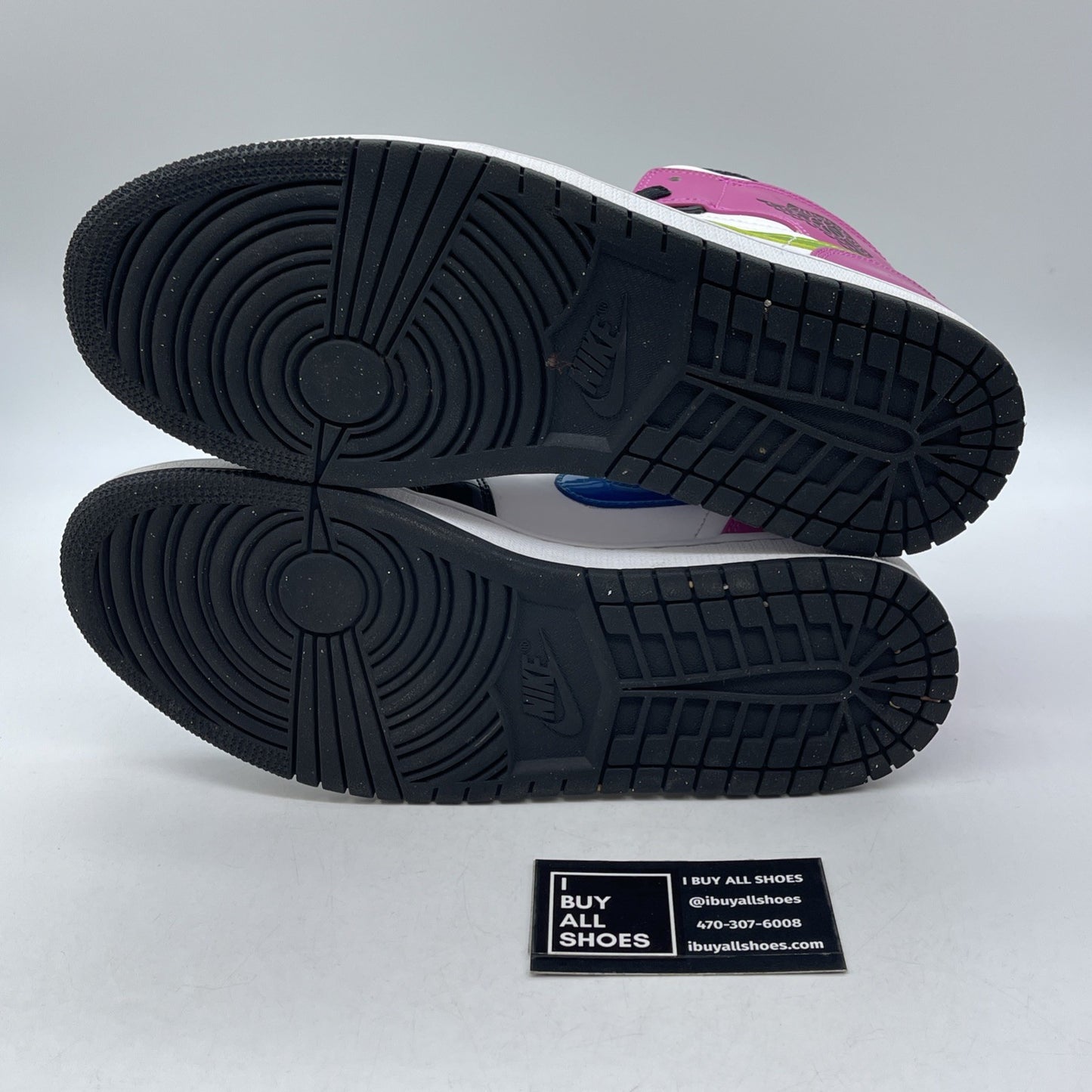 Size 9.5 - Air Jordan 1 SE Mid Cyber Active Fuchsia Leather (CZ9834-100)