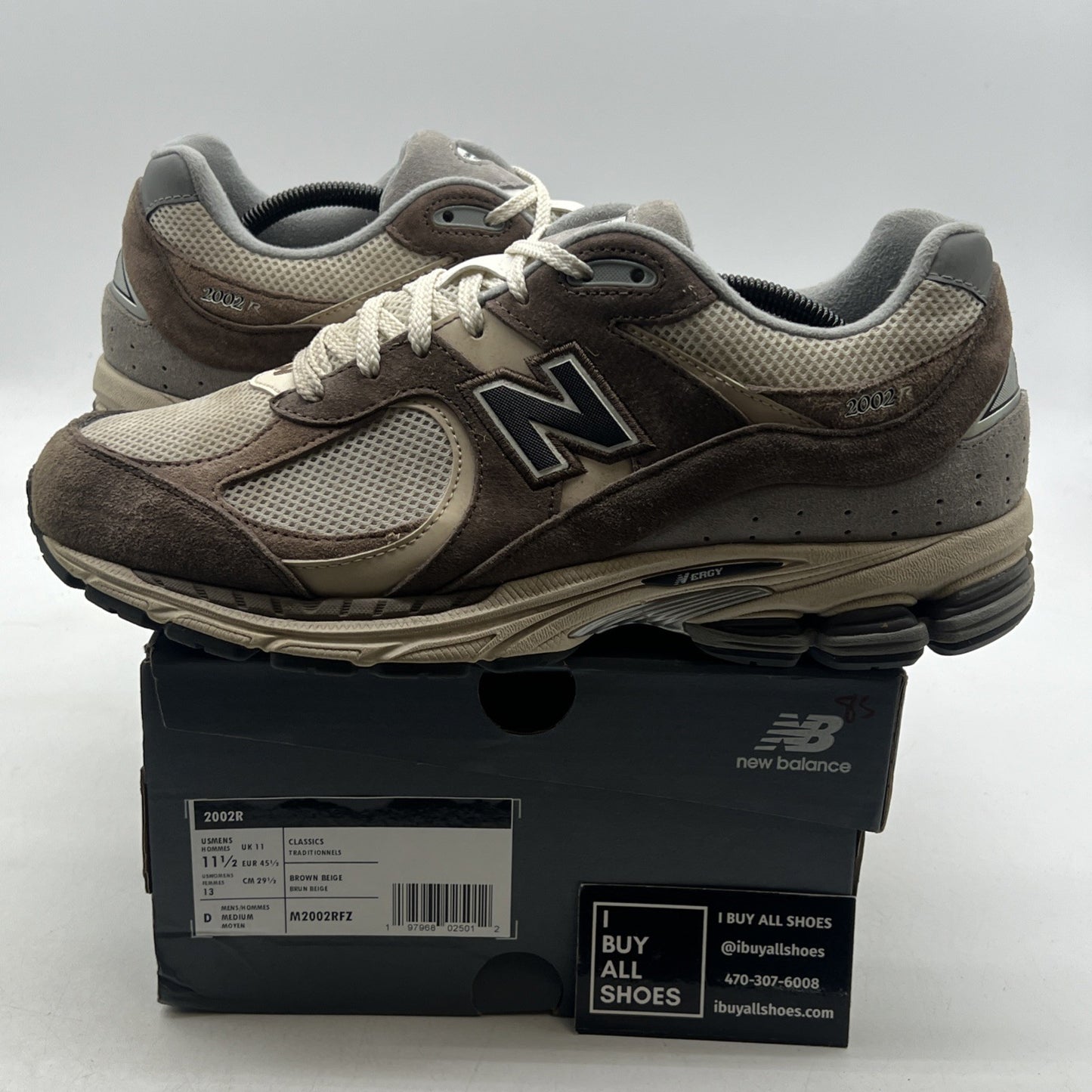 Size 11.5 - New Balance 2002R Emerging Brown Pack (M2002RFZ)