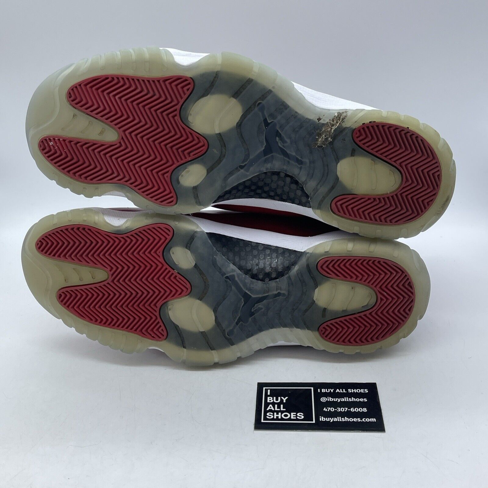 Size 12 - Jordan 11 Retro High Win Like '96 Red Black Suede Leather (378037-623)