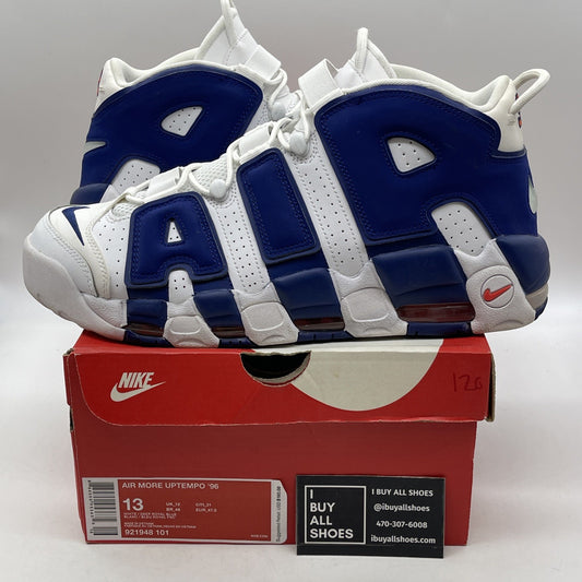 Size 13 - Nike Air More Uptempo Knicks (921948-101)