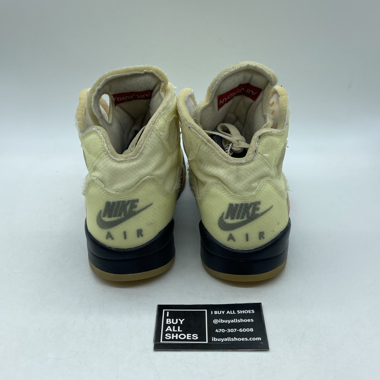 Size 9 - Air Jordan 5 SP x Off-White Mid Sail (DH8565-100)