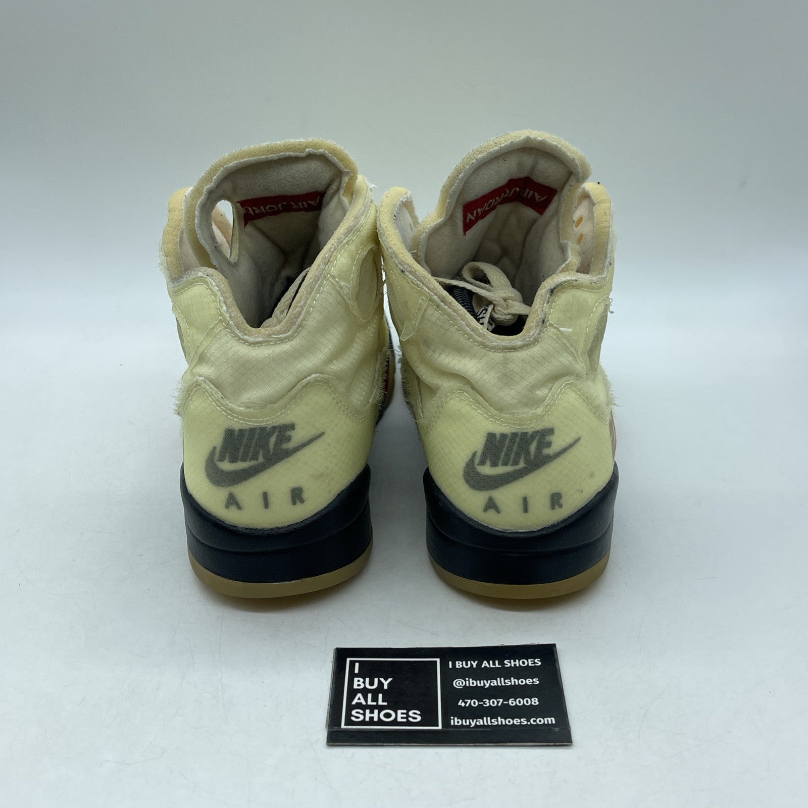 Size 9 - Air Jordan 5 SP x Off-White Mid Sail (DH8565-100)