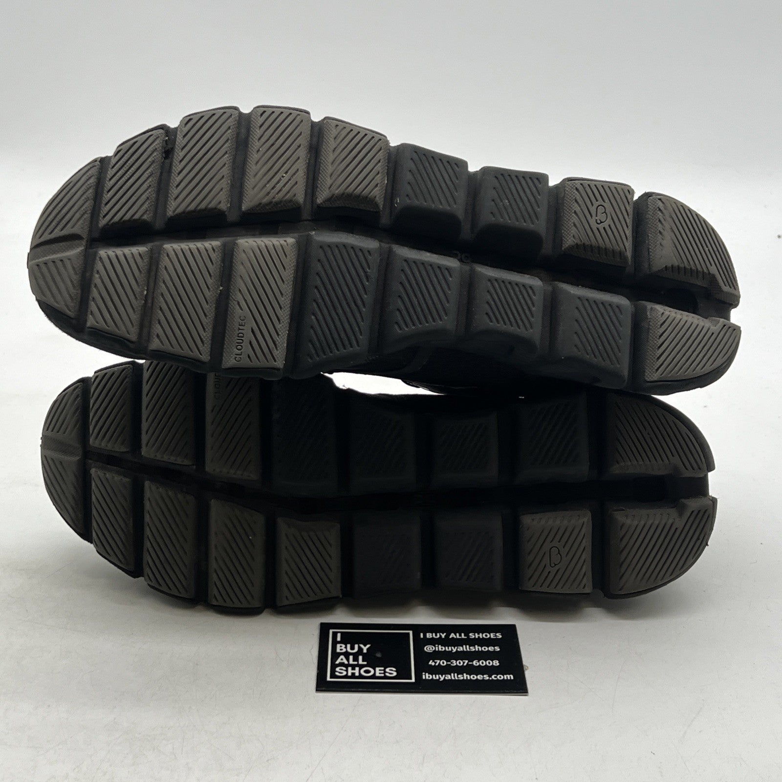Size 12 - On Cloud X Black Running Shoes