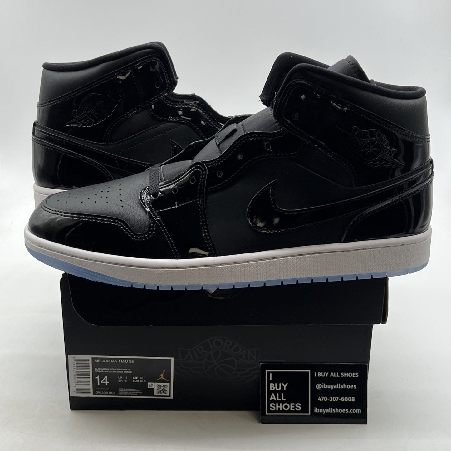 Size 14 - Air Jordan 1 Mid SE Space Jam (DV1308-004)