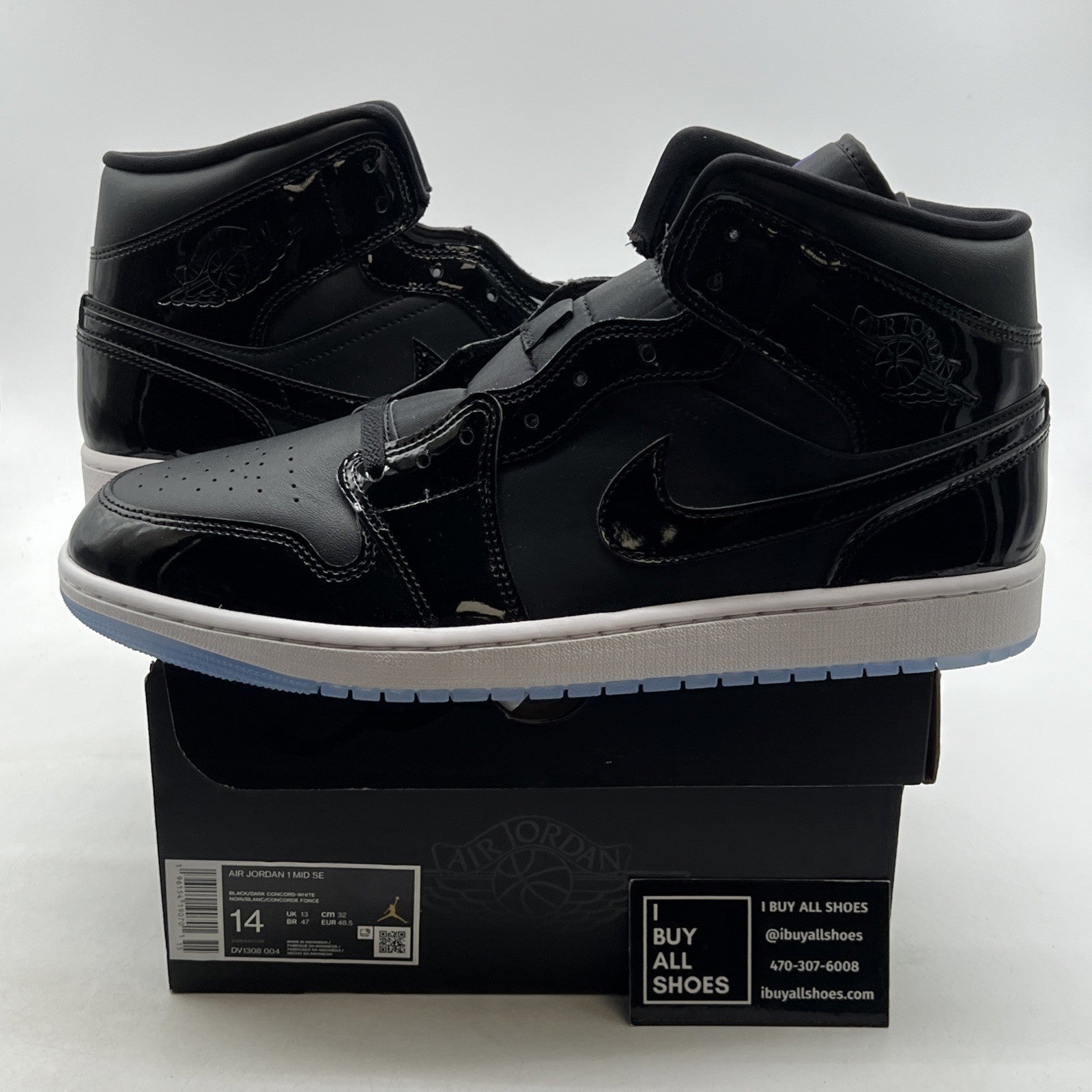 Size 14 - Air Jordan 1 Mid SE Space Jam (DV1308-004)