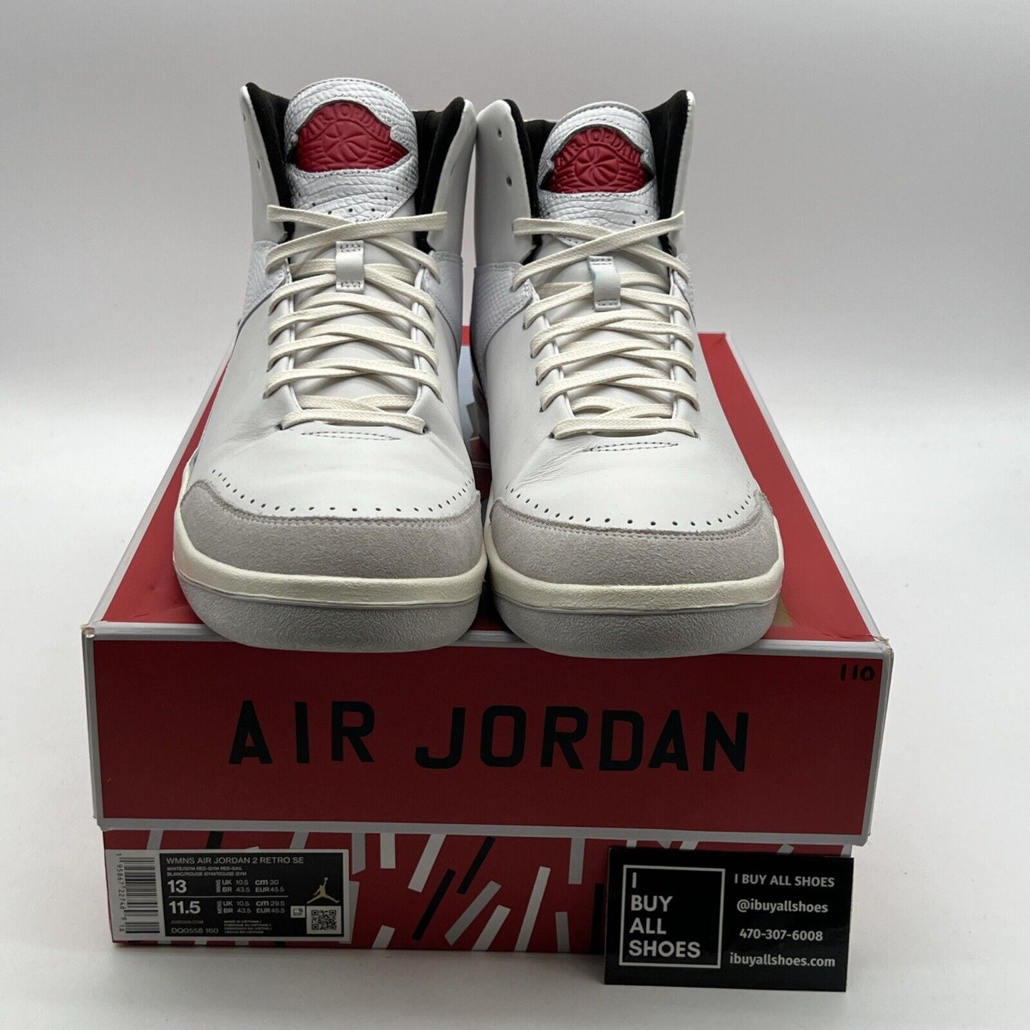 Size 13 - Nina Chanel Abney x Air Jordan 2 Retro SE White W (DQ0558-160)
