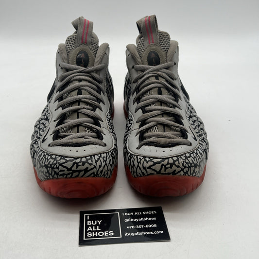 Size 9.5 - Nike Air Foamposite Pro PRM Elephant Print (616750-002)