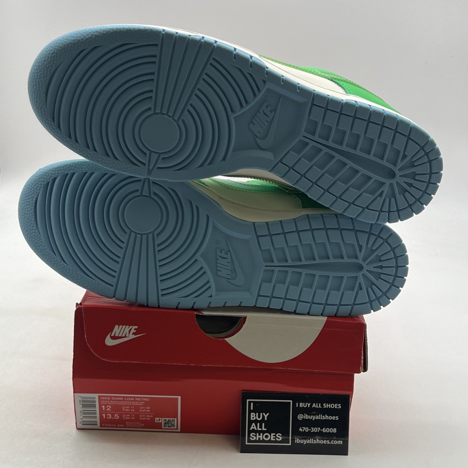 Size 12 - Nike Dunk Low Green Shock (FZ4015-399)