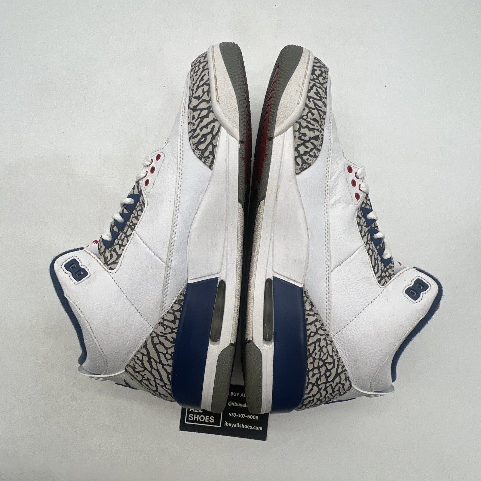 Size 12 - Air Jordan 3 Retro OG Mid True Blue (854262-106)
