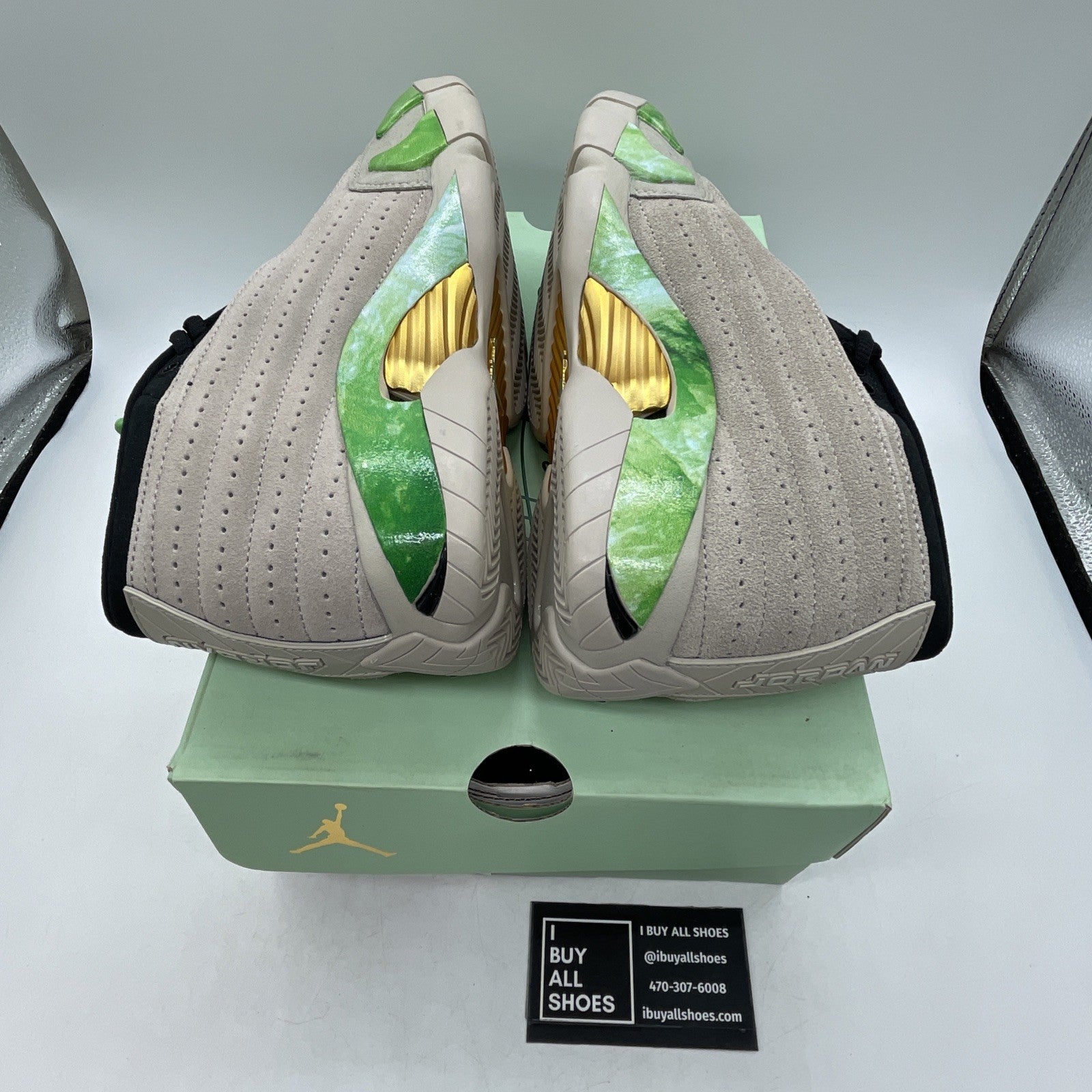 Size 8W - Aleali May x Air Jordan 14 Retro SP Low Fortune (DJ1034-200)