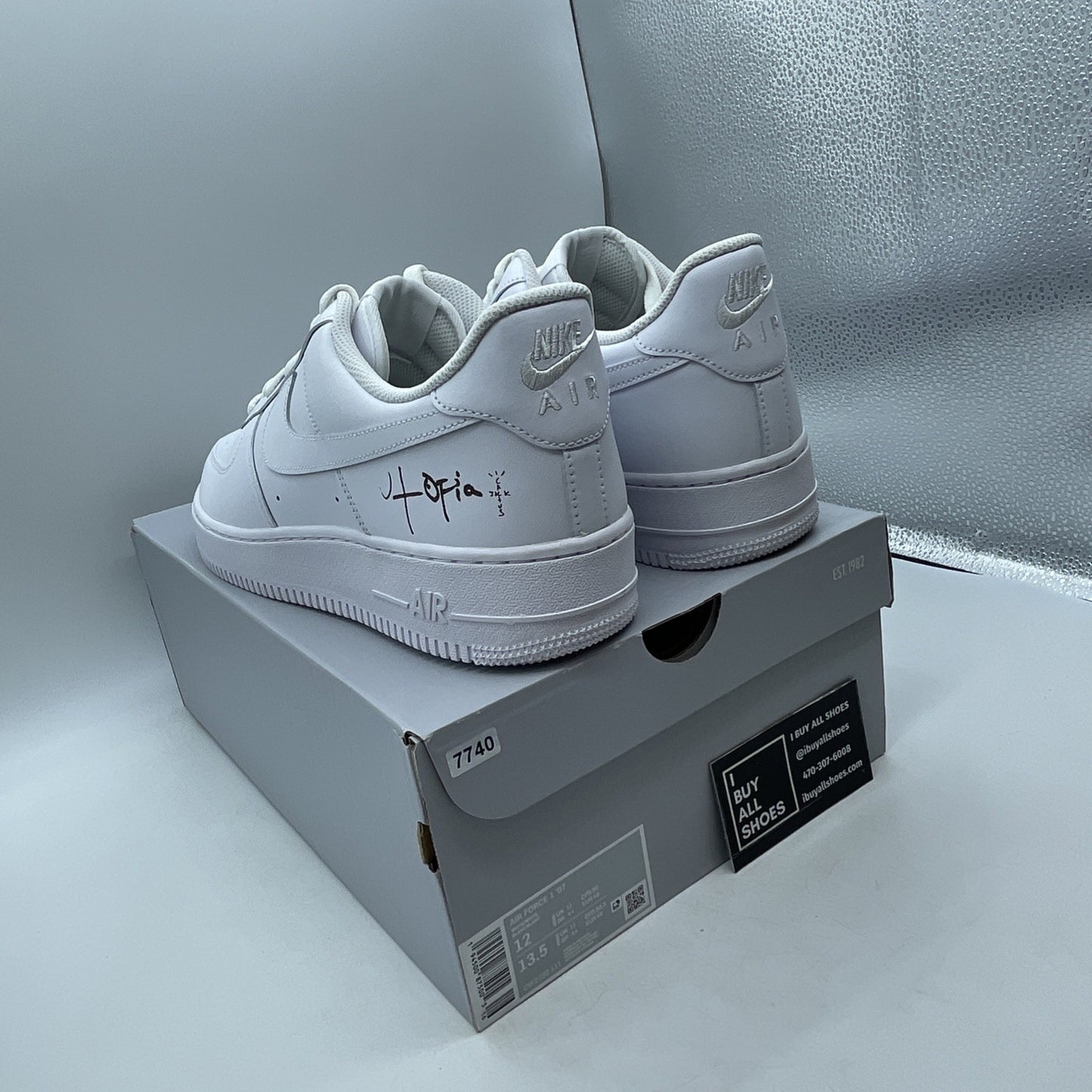 Size 12 - Nike Air Force 1 '07 Low Triple White (CW2288-111)