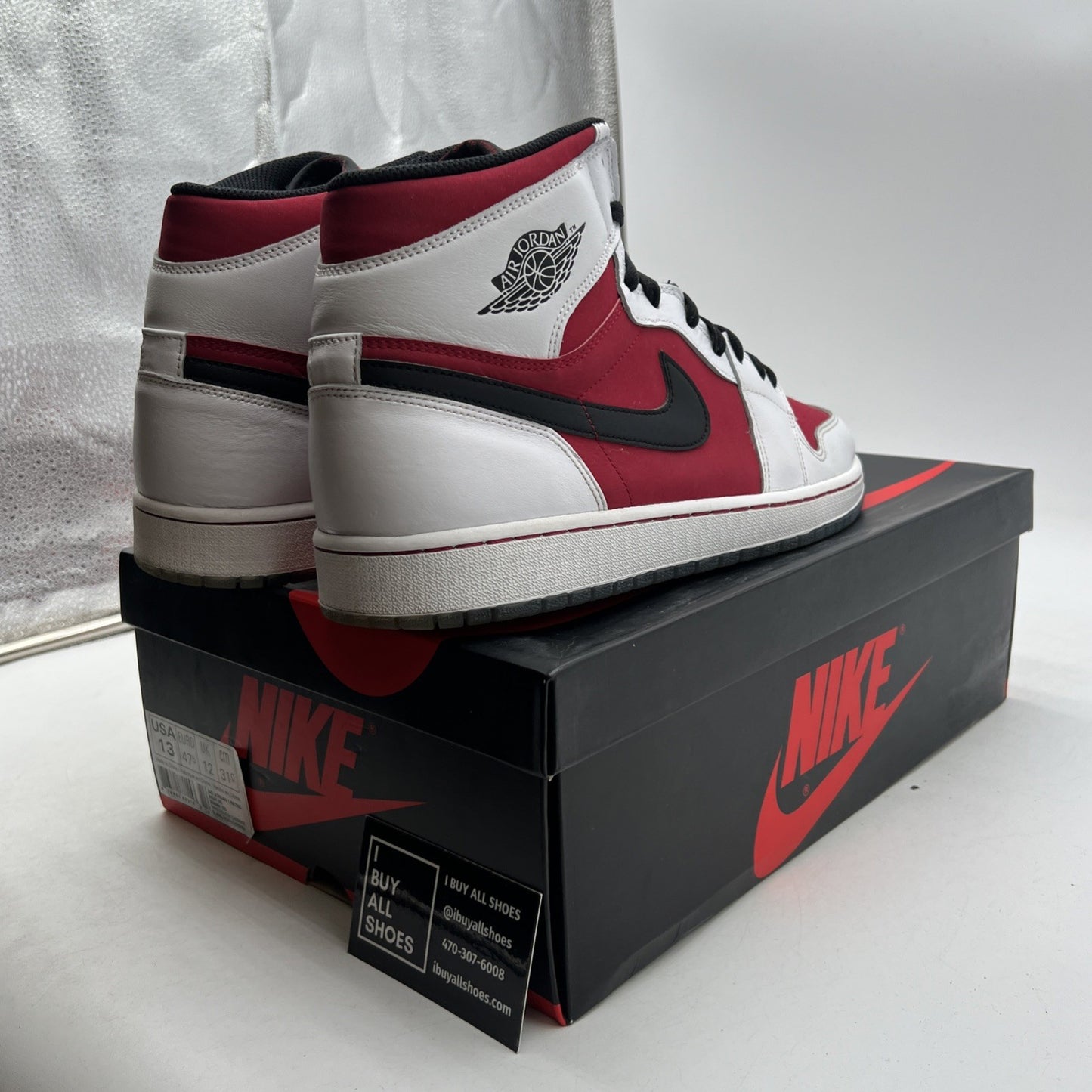 Size 13 - Air Jordan 1 Retro OG High Carmine (555088-123)